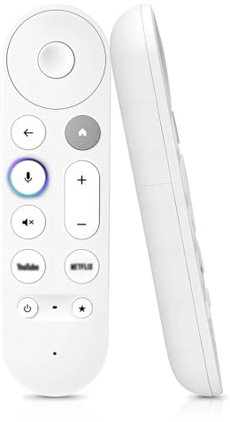 Replacement Voice Remote Control for G-oogle Chromecast 4k Snow Streaming Media Player,Remote for Chromecast with G-oogle TV HD/4K,Voice Remote Controls Replacement