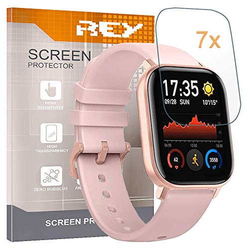 7X Protector de Pantalla para XIAOMI AMAZFIT GTS, Premium Reloj SmartWatch