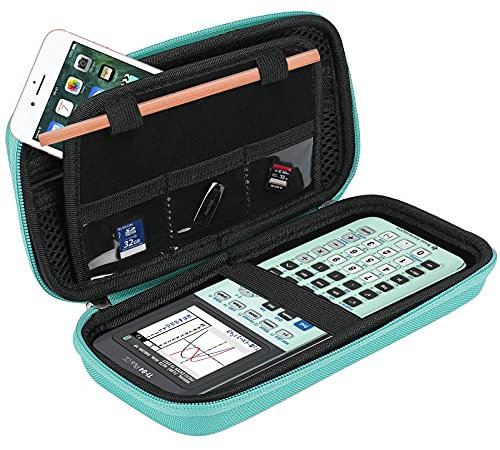 ProCase Étui pour Texas Instruments TI-Nspire CX, TI Nspire CX II-T, TI-82, TI-83, TI-83 Premium CE, TI-84, TI-85, TI-86, TI-89, Housse pour Casio Graph 25+ E, 35+ E, 35+ E II, 90+ E, HP Prime-Mint