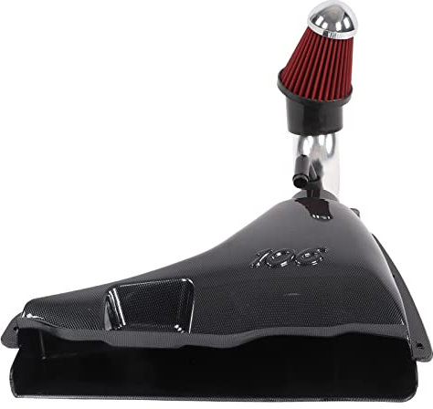 Keenso Kit Scatola di Aspirazione dell'Aria per Auto, Sostituzione del di Aspirazione del Filtro della Scatola di Aspirazione dell'Aria in Fibra di Carbonio per 106 1997‑1999