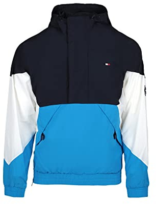 Tommy Hilfiger Veste Rétro Légère Taslan Popover Coupe-vent Homme