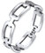 Bestyle Herren Silber 925 Band Ringe Kette Fingerring Männer Jungen Vintage Ring 5mm breit Biker Ringe Hip Hop Punk Modeschmuck 67