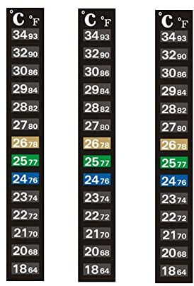 Stick-on Digitale Pesci Acquario Frigorifero Termometro Adesivi Misura Controllo Della Temperatura Adesivo G3h2 Strumenti Prodotti