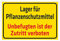 Indigos UG Aufkleber Lager für Pflanzenschutzmittel 200x150 mm Hotel, Firma, Schutz, Kita, Arzt, Praxis, Wohnung Sicherheit Warnung