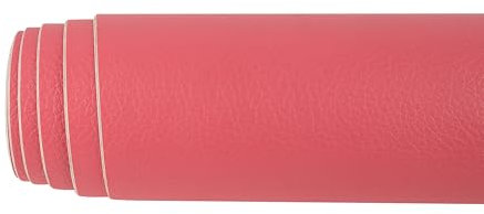 Surriba Ruban Adhésif Simili Cuir pour Réparation, Bricolage et Griffure de Voiture - 10 * 150cm Rose Clair