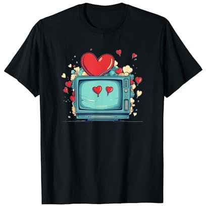 Happy TV Set für Telly-Liebhaber und TV-Kostüm-Fans T-Shirt