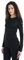 Icebreaker 100% Merinowolle Damen Base Layer - Everyday Langärmeliges Crewe - 175 Ultralight Fabric - Langarmshirt - Longsleeve - Merino Shirt - Unterwäsche - Unterhemden - Black/Enamel, S