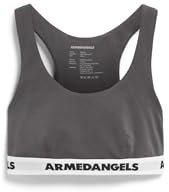 ARMEDANGELS Damen Bralette aus Bio-Baumwoll Mix TONJAA Fitted Iron Cast