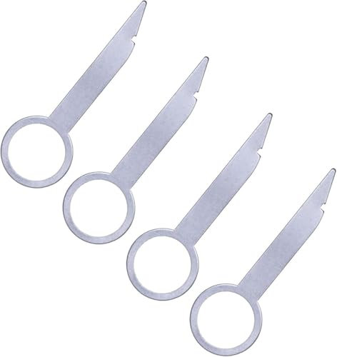 SuBeriYi 4 llaves de extracción de radio de coche para Ford Focus, Fiesta, Mondeo, CD estéreo de coche, herramientas de liberación de radio