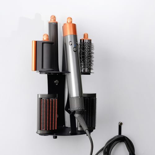 Nekuma Lockenstab-Halterung kompatibel mit Dyson Airwrap, Organizer-Ständer für Schreibtisch oder Wandmontage, ideal für Zuhause oder Badezimmer