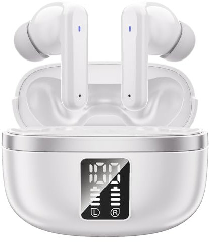 JBMI Cuffie Bluetooth, Auricolari Bluetooth 5.3