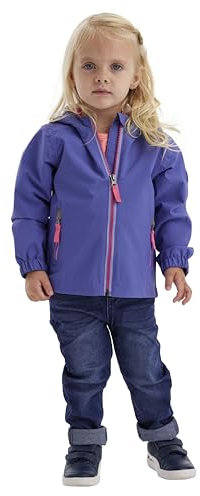 first instinct by killtec Unisex Baby Fios 10 Mns Jckt Funktionsjacke Regenjacke Mit Kapuze, Indigo, 98-104 EU