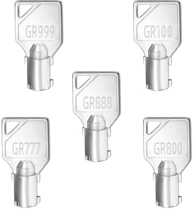GR777 & GR800 & GR888 & GR100 & GR999 Washer Dryer Machine Key, of 5 | Greenwald Speed Queen Washer Dryer Machine Key, Commercial Coin Laundry Machine