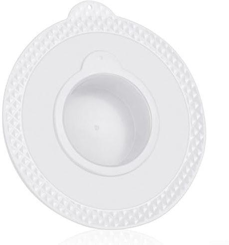 Silikon-Gärdeckel für KitchenAid 4,5–5 QT Kippkopf-Standmixer, Edelstahl-Rührschüssel, Teigschutz und Spritzschutz zum Backen