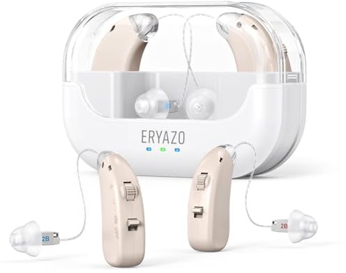 ERYAZO Wiederaufladbare Sound-Verstärker für Senioren，mit Geräuschunterdrückung