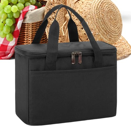 Drink Holder Bag | 3-Cups Delivery Insulated Beverages Tote with Adjustable Dividers | Drink Carrier with Handle,for Travel Commute Car Coffee Office Beach Picnic Outdoor