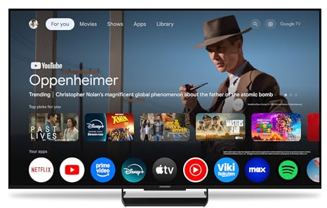 Thomson 55MG7C15 - TV 55 Inch Smart TV 4K HEVC/H.265 DVB-T2 Wifi Energy Class G
