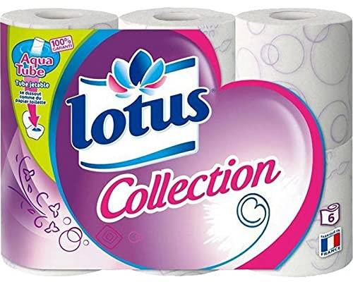 Lotus Collection 6 Rouleaux (lot de 3)