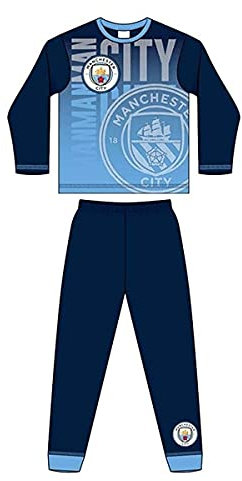 TDP Textiles Manchester City FC Sublimation Print Pyjamas 33895 (11-12 Years)