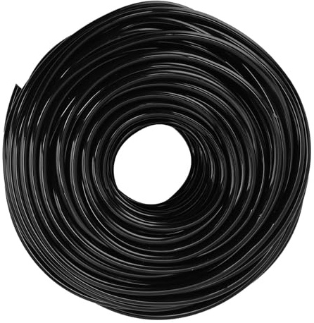 50m/164ft 4/7 Tropfbewässerungsschlauch, Bewässerungsrohr Garten Bewässerungsschlauch Micro Drip System Verbindungsrohr Wasser System Schlauch Flexible Wasserschlauch Für Rasen Garten Bewässerung