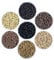 Silicone Lined Nano Beads Rings for Nano Tip Hair Extensions Micro Nano Beads (500, Beige #6)