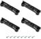 PATIKIL AM4 CPU Ventola Dissipatore Staffa Raffreddamento Montaggio Foglio Piastra Durevole con 16 Viti Nero per AM4 B350 X370 A320 X470 Scheda Madre 4Set