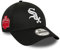 New Era Kappe Baseball Chicago White Sox gebogener Schirm verstellbar Baseball MLB Sidepatch 1917 schwarz - One-Size