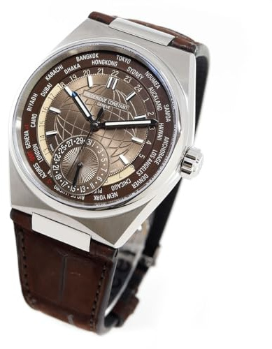 FREDERIQUE CONSTANT Analog FC-718C4NH6, braun, Armband