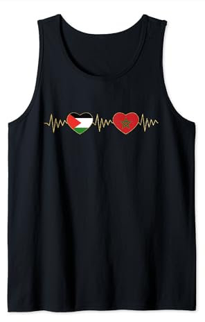 Maroc Palestine Drapeau Palestine Gaza Free Palestine Débardeur