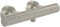 Villeroy & Boch Universal Taps & Fittings Duschthermostat, Duscharmatur mit Verbrühschutz und Sicherheitssperre bei 38°, Mischbatterie Dusche Aufputz, rund, Brushed Nickel Matt
