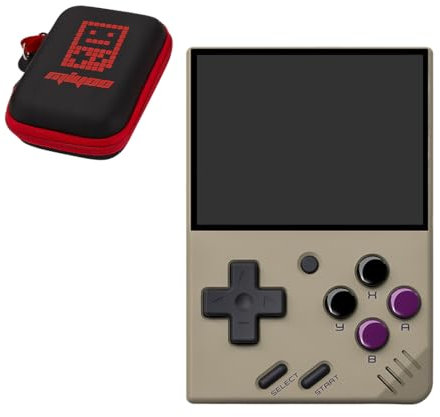 CreativeBlocker Console di gioco portatile, mini V4, Retro Console da 2,8 pollici, ultima per 5-6h, con borsa di stoccaggio