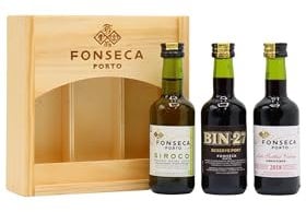 Fonseca - Siroco, Bin 27 & LBV - Port 5cl x 3 20% ABV (Miniature Gift Pack)