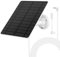 Solarmodul für Ring Kamera,GuKKK 5W Kamera Solarpanel kompatibel mit Ring Spotlight Cam/Pro/Plus Akku & Stick Up Cam/Pro Akku mit Barrel Plug 4m Ladekabel IP65 Wasserdicht Solar Ladegerät (1)