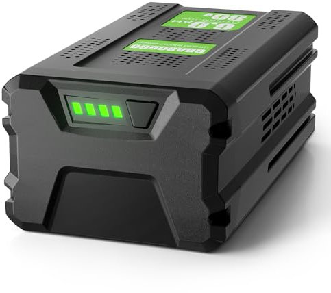 Batterie de rechange 80V 6.0Ah pour batterie Greenworks 80V Li-ion GBA80200 GBA80300 GBA80400 GBA80500 Compatible avec Greenworks 80 Volt Max Power Tools