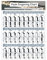 Inkoby FlöTe Finger Tabelle FlöTen Akkord Karte Papier FlöTen Akkorde Plakat, für FlöTen AnfäNger (L)