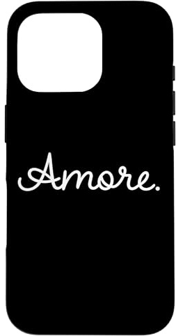AMORE X ITALIA - Meine Liebe Italienisch Amo Hülle für iPhone 16 Pro