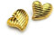 ZIAFRPN Klassische Herz Liebe Edelstahl Ohrringe für Frauen Mädchen Gold Farbe 2024 Korea Mode Ohrstecker Ohrring Schmuck Geschenke