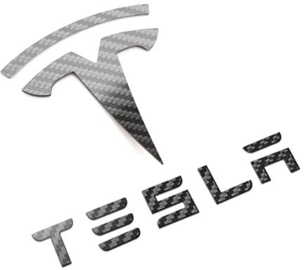 LDKH Car Brake Tire Letters Sticker for Tesla Model 3 Model Y Emblem Calipers External Sticker Waterproof Refit Decoration Accessories,back-Brightlight