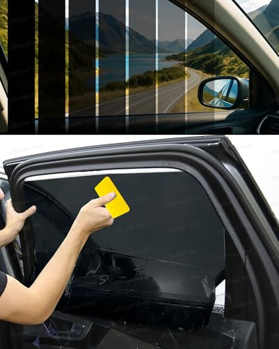 25% VLT Car Window Tint Film 6 Metre Roll - Auto & Home Glass Accessories