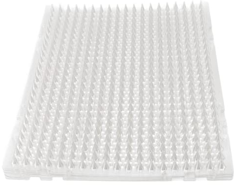 MEMEWOCA 8Pcs Cat Mat, PVC Recyclable Deterrent Scat Mat for Cats Dogs, Indoor Outdoor Pet Deterrent Mats with Large Coverage Area, Safe Animal Proof Barrier for Yard Garden Windo