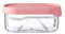 Mepal - Obstbox Take a Break - Obstbox zum Mitnehmen für frisches Obst - Box mit kleiner Obstgabel - Passt perfekt in die Take a Break Lunchbox - 250 ml - Nordic Pink