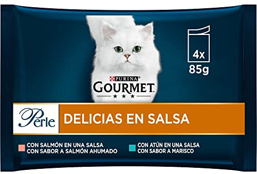 Purina Gourmet Perle Delice in Sauce, 12 x [4 x 85 g]