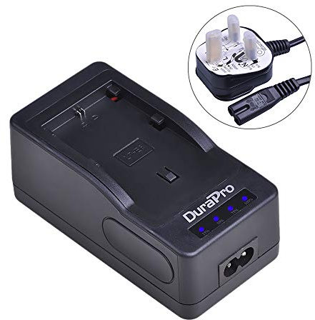 DuraPro Rapid LP-E6 LP-E6N Digital Battery Charger for Canon LP-E6,LP-E6N Batteries; Canon EOS 5D Mark II/III, 5DS, 5DS R, 6D, 7D, 7D Mark II, 60D, 70D Cameras