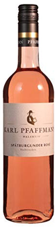 Karl Pfaffmann 2023 Spätburgunder Rosé halbtrocken (23) Pfalz Dt. Qualitätswein (1 x 0,75 L)
