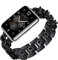 Metall Armbänder Für Huawei Watch Fit 2 Armband Für Frauen Damen Leder Edel Luxus Ersatzband Uhrenarmband Kompatibel mit Huawei Watch Fit 2 (Schwarz2)