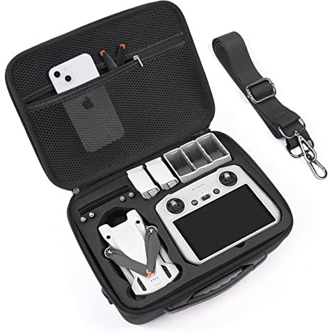 Ainiv Custodia Portatile per DJI Mini 3 Pro Drone, Borsa di Immagazzinaggio, Borsa Rigida EVA Compatibile con Mini 3 Pro e accessori, Ospita l'unità Principale e Più Altri Accessori Contemporaneamente