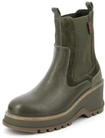 Kickers - Kickers Wag, Bottillons Femme, Vert, 40, 40 EU, (13819_224439) - KICKERSJAN25-S4-5