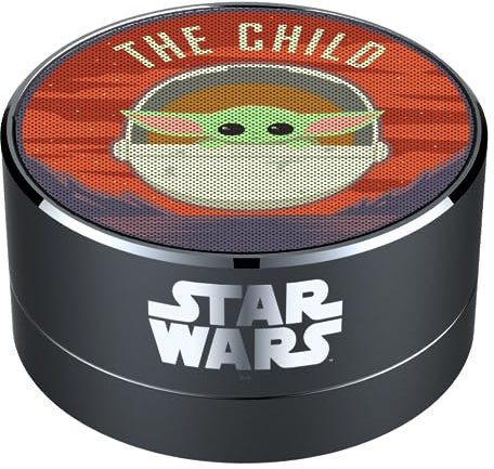 ERT GROUP Altavoz inalámbrico portátil 3W Baby Yoda 001 Star Wars Multicoloured