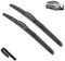 Escobilla limpiaparabrisas compatible con Hyundai I20 MK2 GB IB 2014-2020 i20 Ventana delantera y trasera activa 24+16+12 Accesorios for coche (Color : Front, Size : LHD)