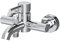 AM.PM FPA10000 Robinet de baignoire, mitigeur monocommande pour salle de bain, brossé, chromé